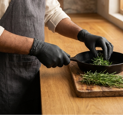 Black Nitrile Multi-Purpose Gloves